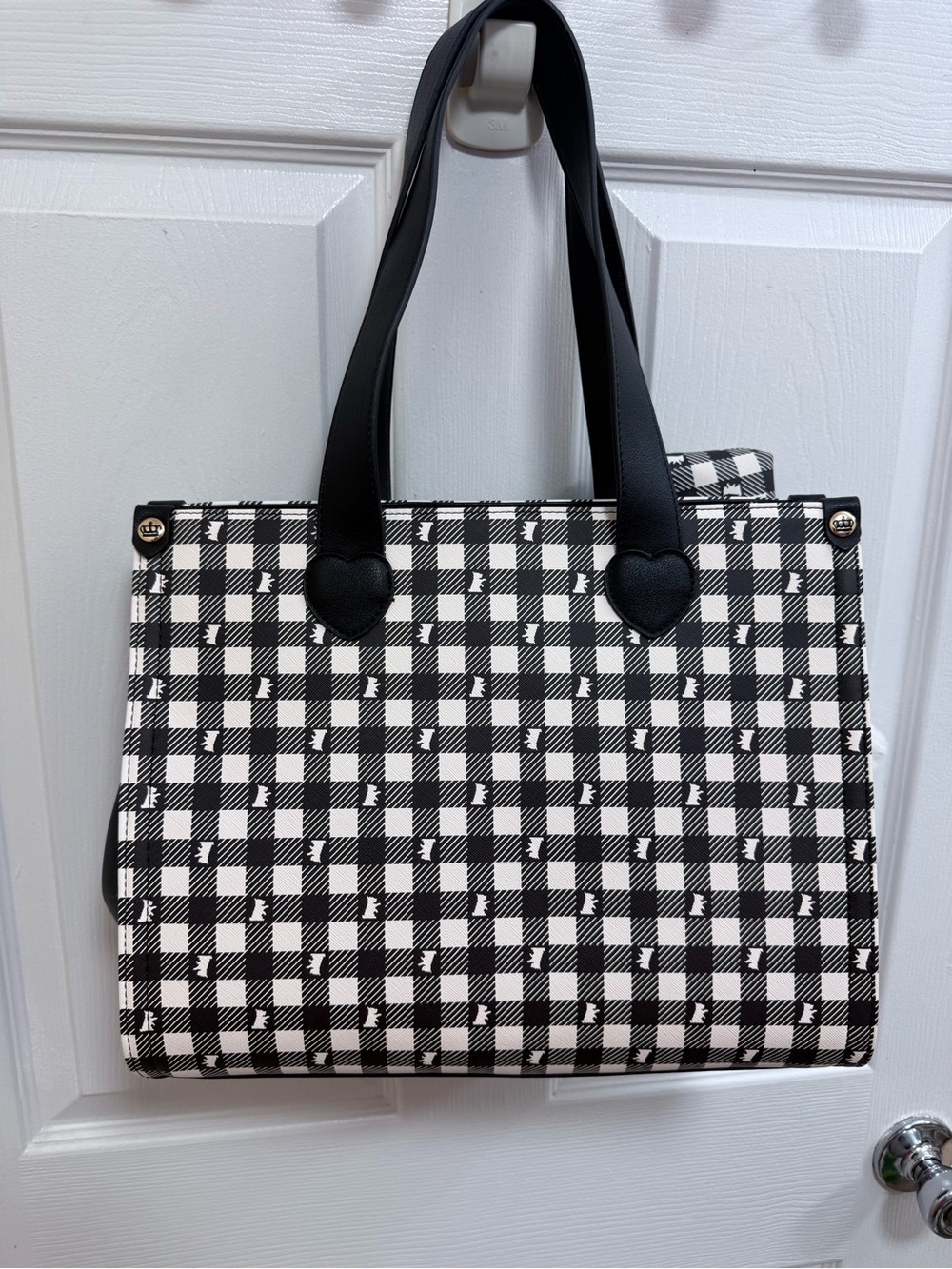 NWT Juicy Couture Study in Style W/ Scottie Tote in Liquorice - Picture 4 of 7